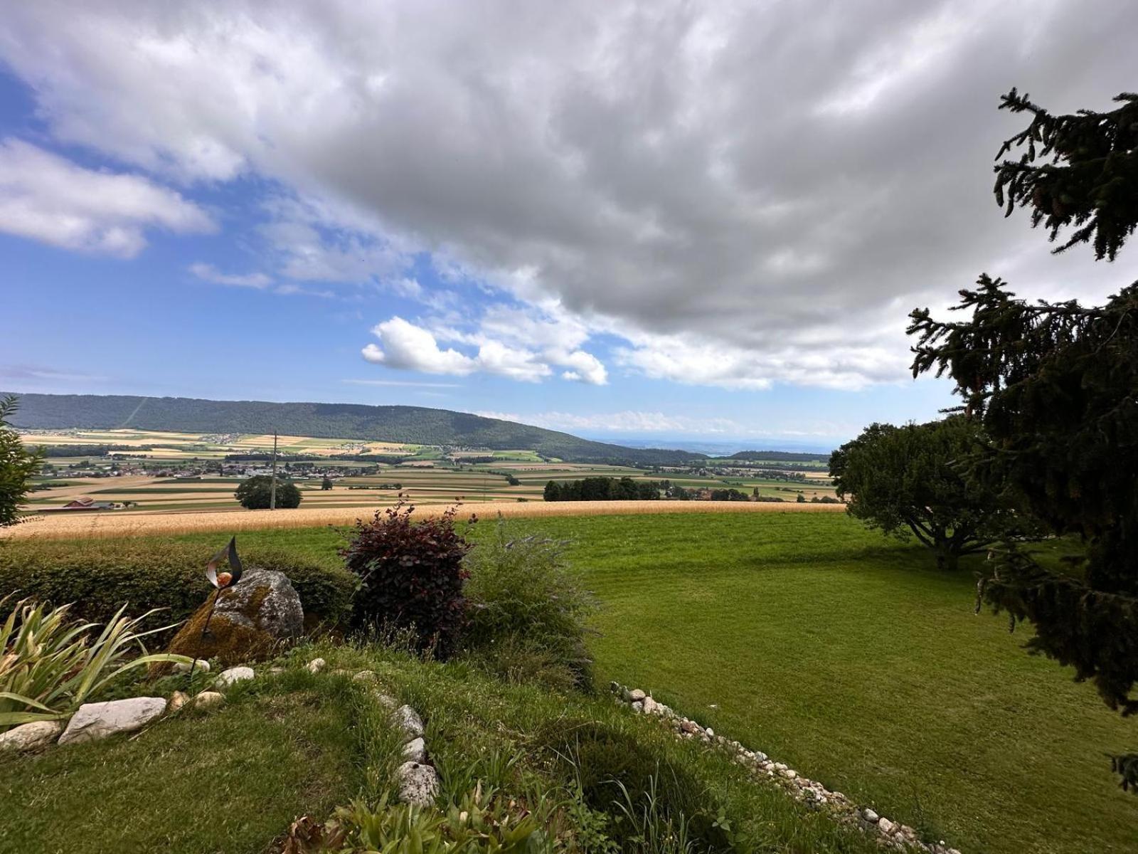 Villa Avec Vue Sur La Vallee Les Hauts-Geneveys Exterior foto